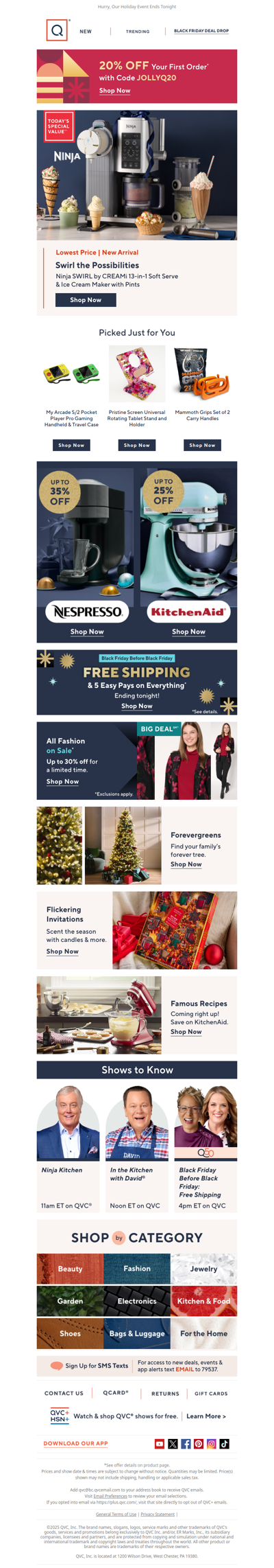 Free Shipping & Ninja SWIRL TSV® + Get 20% Off
