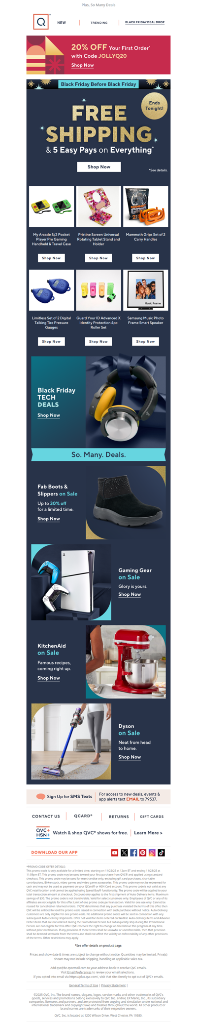 Final Day! Free Shipping & 5 Easy Pays