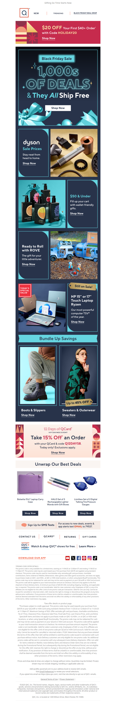 We Couldn't Wait! Black Friday Sale