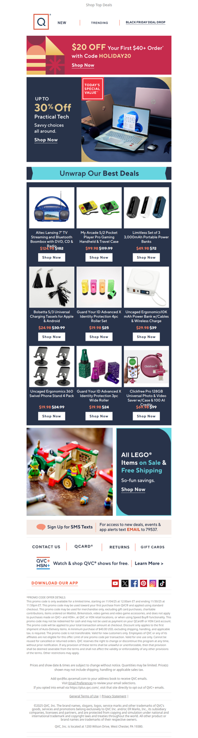 Up to 30% Off Gadgets Worth Gifting