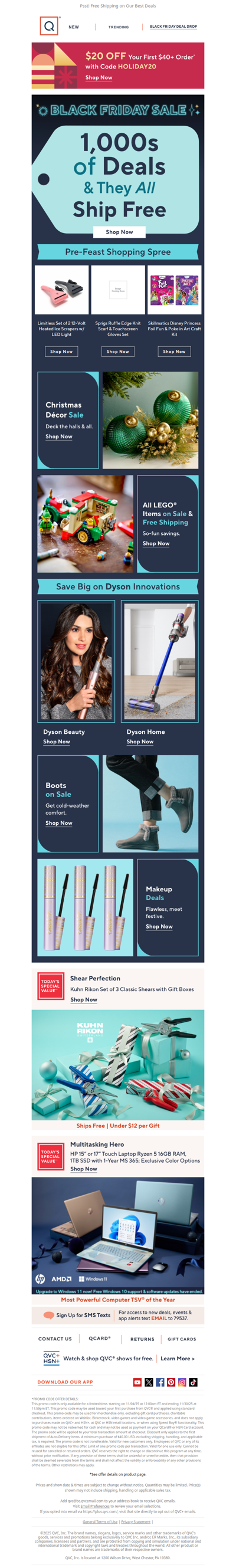 Pre-Feast Spree! Black Friday Sale