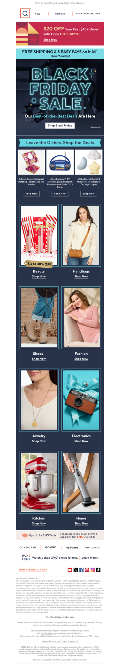 It's On! Black Friday Sale & Free Ship