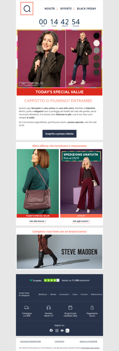 Cappotto invernale? È la tua occasione🧥