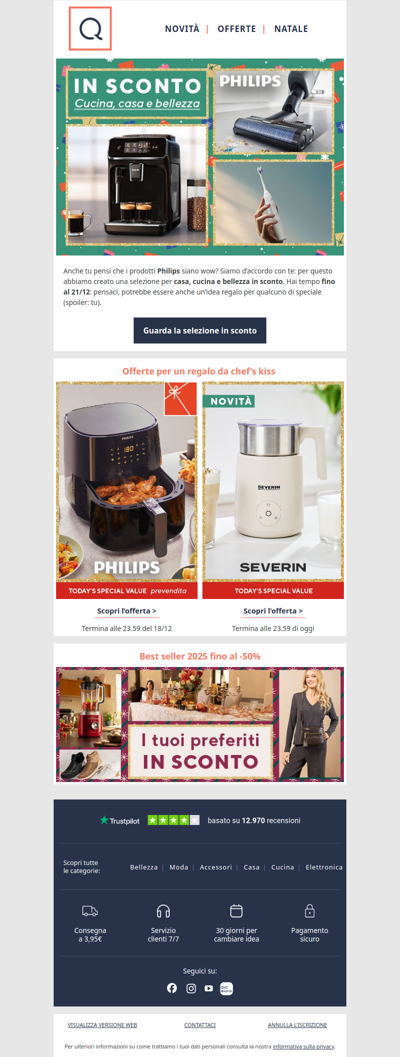 I prezzi Philips si abbassano