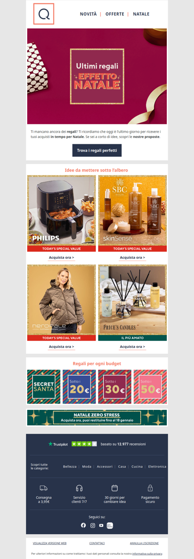 🎁Regali di Natale: ultima chiamata🎁