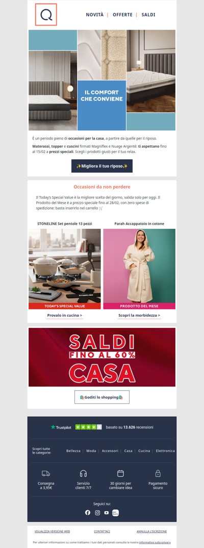 Più comfort, meno costo✨