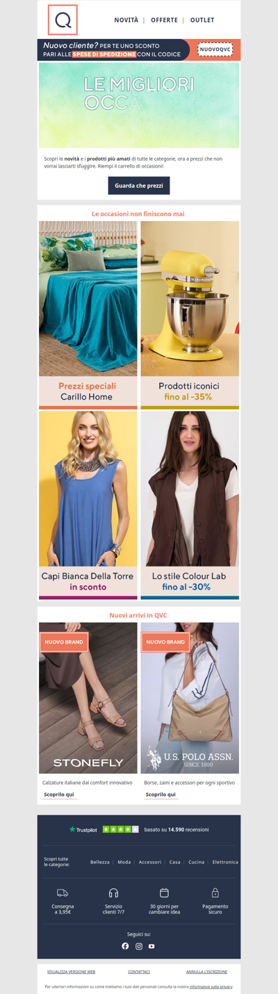 Gli sconti da non perdere