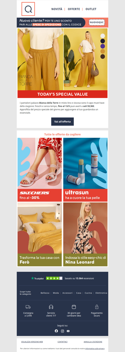 La tua settimana di offerte