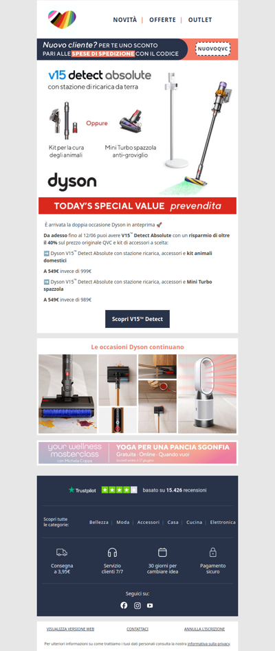 Doppia occasione Dyson V15™🚀