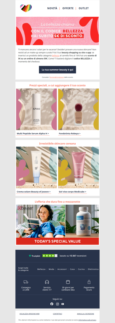 Sconto beauty? Eccolo qui