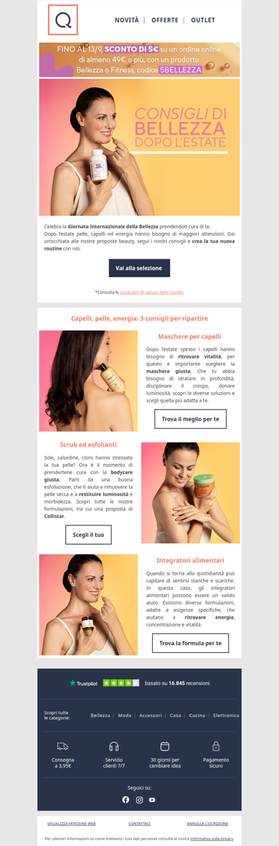 3 consigli beauty dopo l’estate