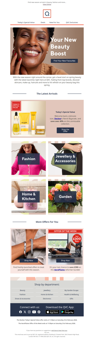 Ready for something new? This spring, we've got you.