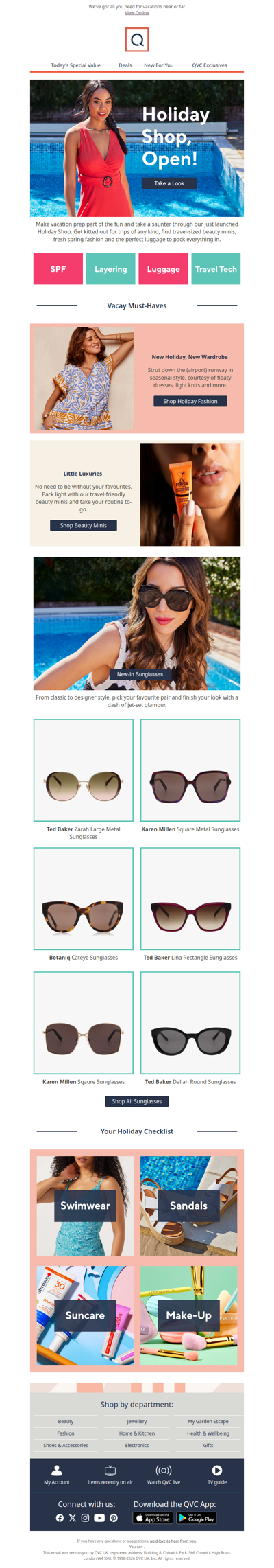 Your holiday shop is open,  🏖️