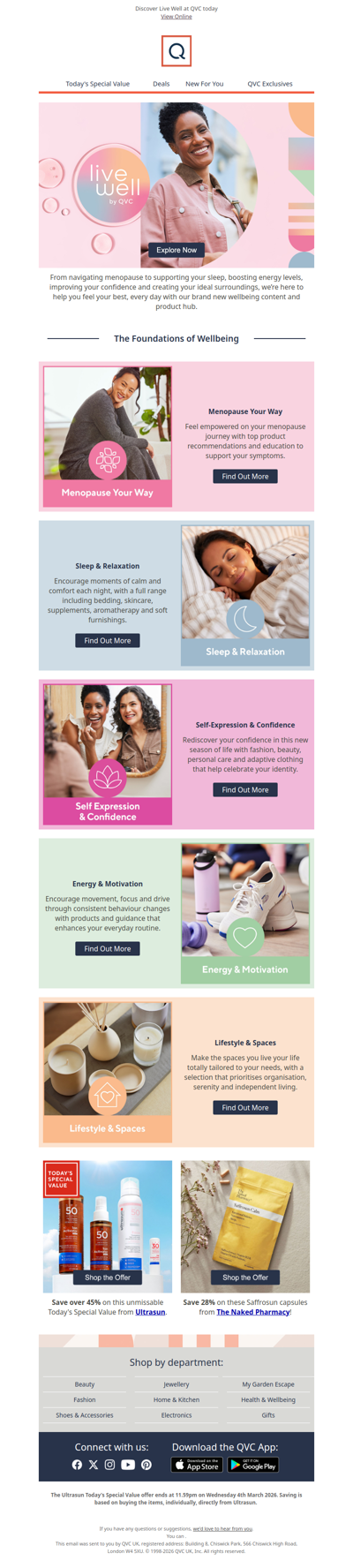 Our brand new wellbeing destination has launched!