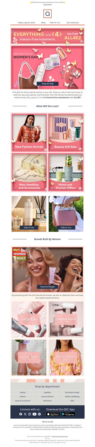 Pay in 4 interest-free instalments, !