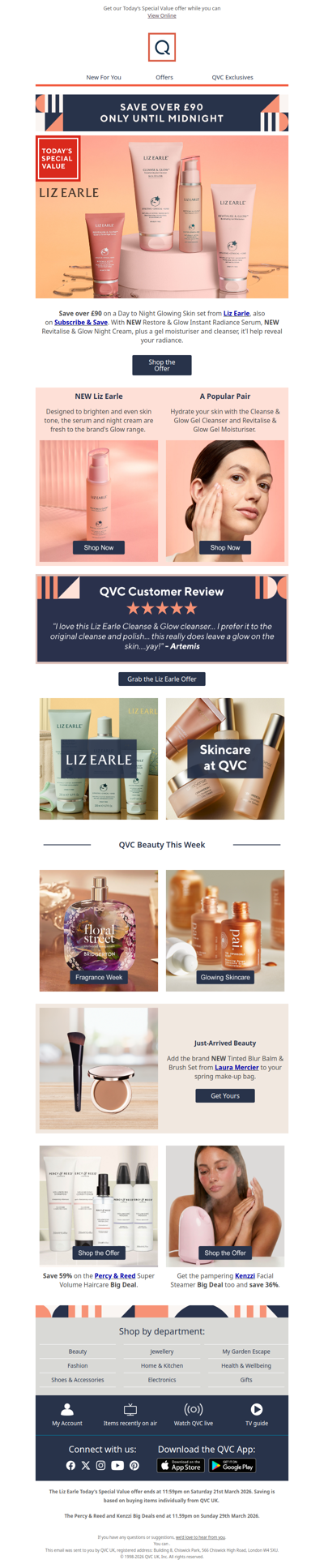 Hurry! Not long left to save over £90 on Liz Earle