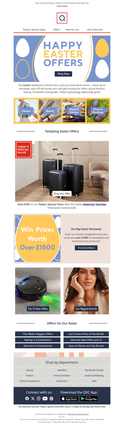 Fill your basket with our cracking Easter offers! 🐣🧺🌺