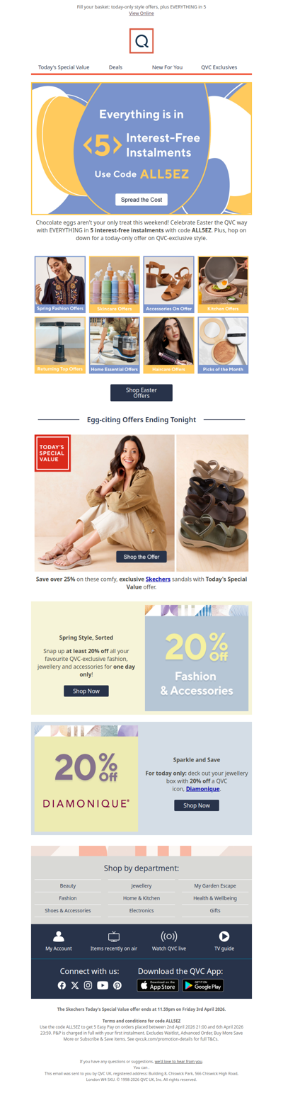 No need to hunt - all your Easter offers are right here!