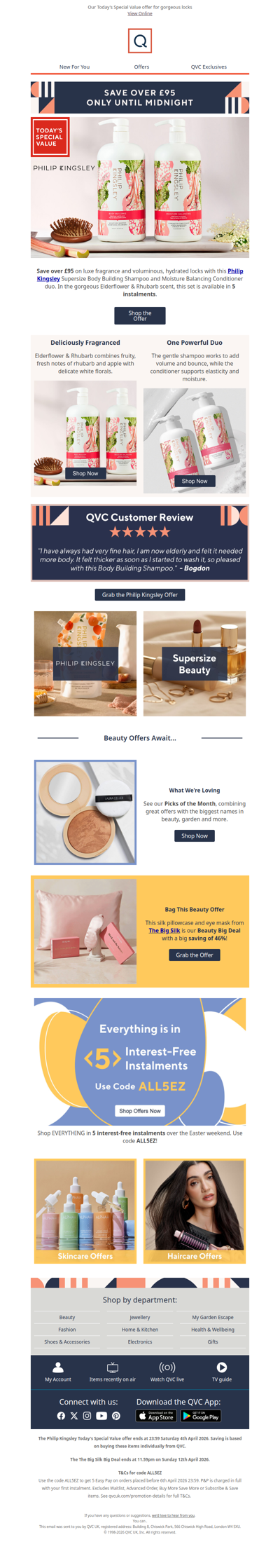 You've got 6 hours left to save over £95 on Philip Kingsley