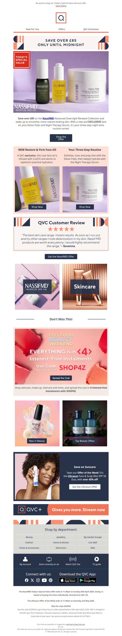 Only 6 hours left to save over £85 on NassifMD!