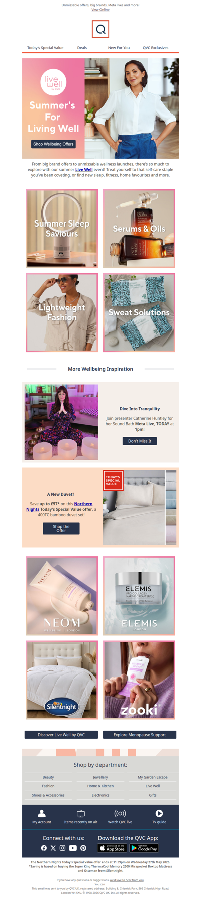 For everything wellbeing, our Live Well event is here! 💚