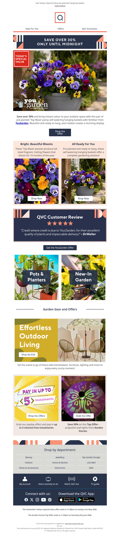 Just 6 hours left to save over 30% on YouGarden