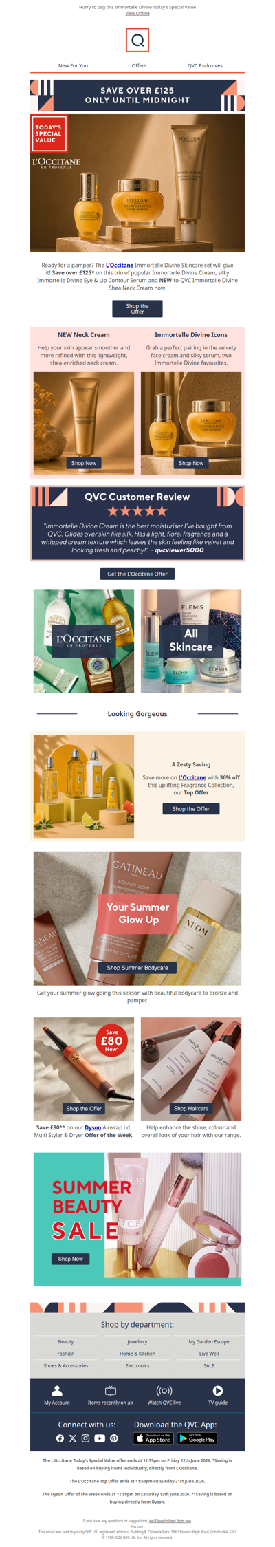 Only 6 hours left to save over £125 on L'Occitane