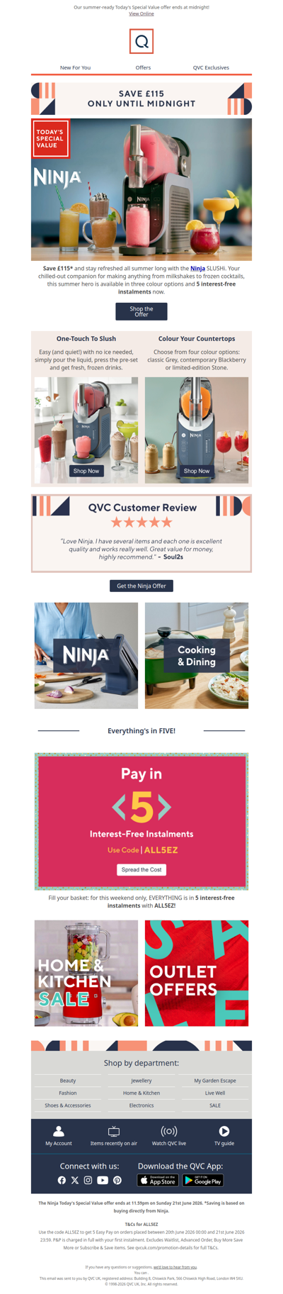 Melting away soon: £115 off the Ninja SLUSHi