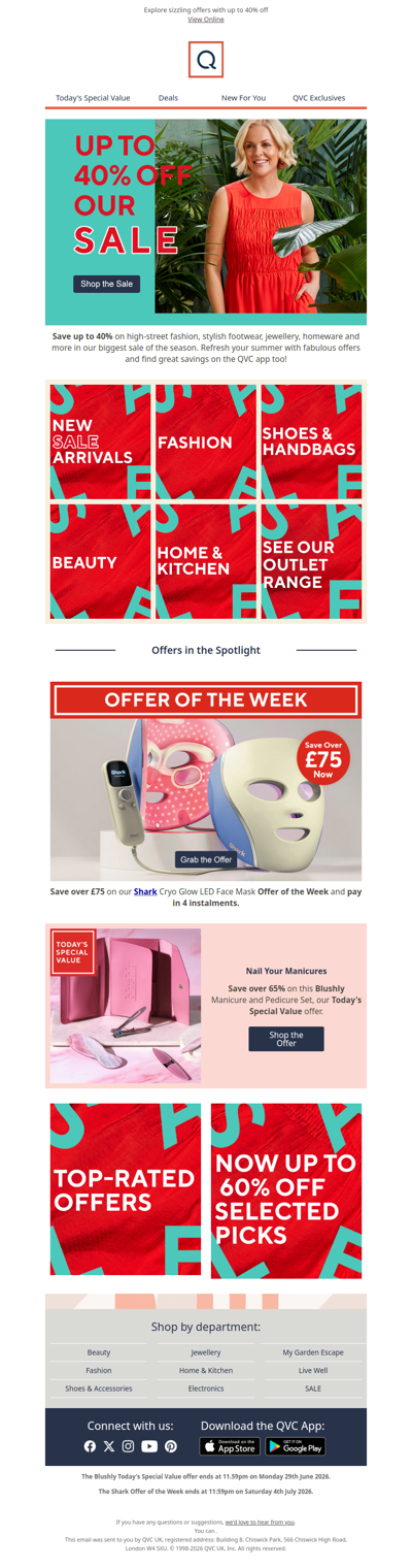 Our Summer Sale savings keep on coming!☀️
