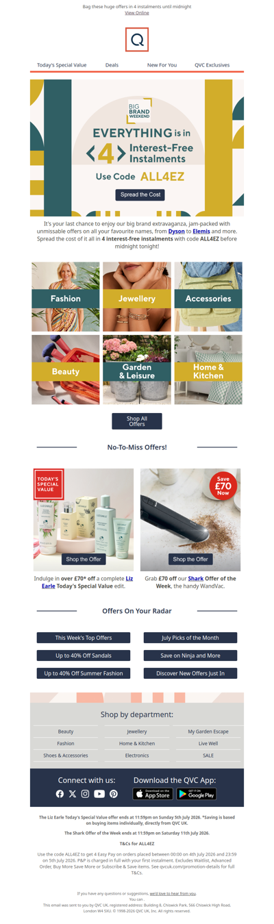 Hurry! Big brands. Bigger offers. Ends TONIGHT. 🏃🕛