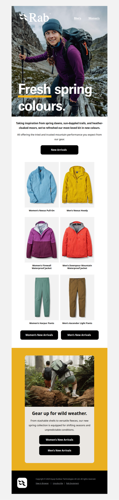 Time-tested performance. Fresh colours.