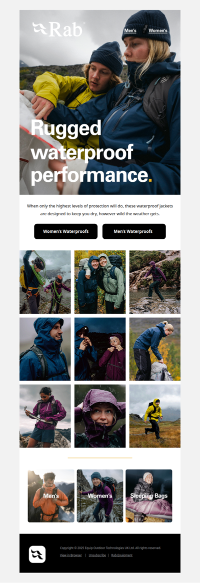 Your defence in relentless conditions.