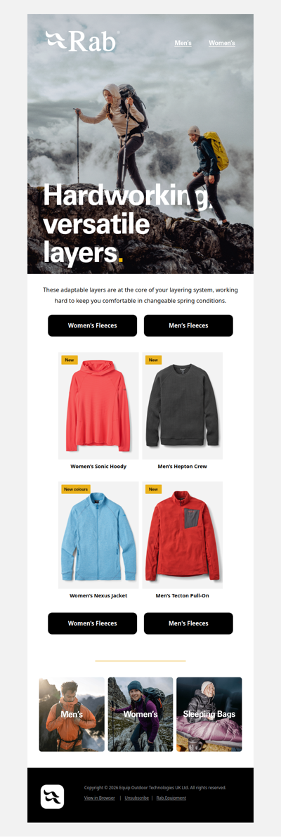 Dependable warmth for unreliable conditions.