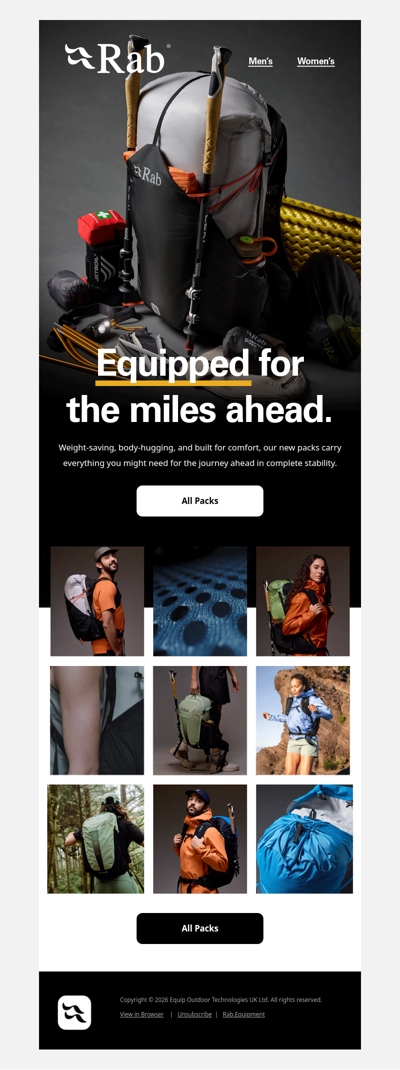 Fully featured, ready for anything.