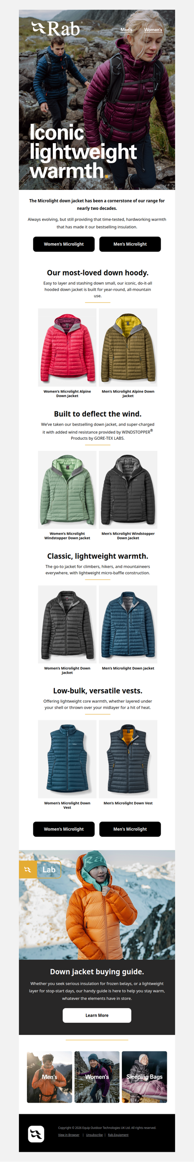 Essential insulation.