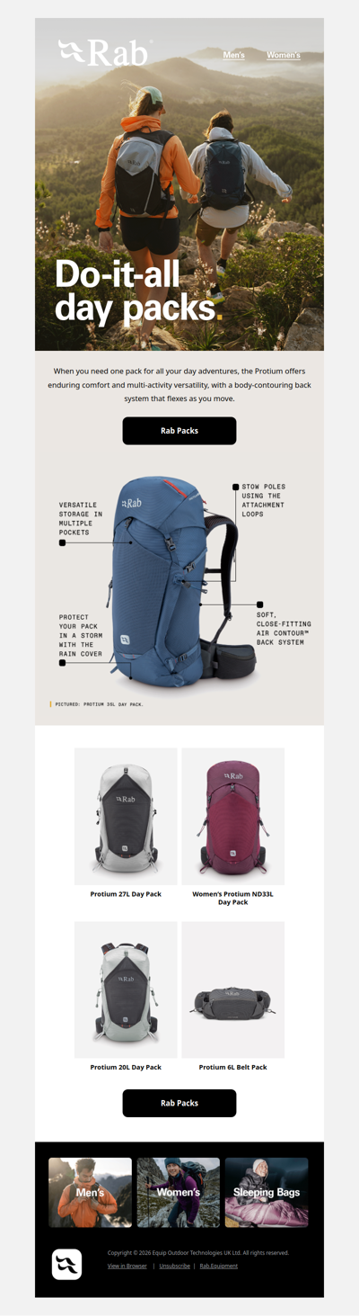 The pack you grab for every adventure.