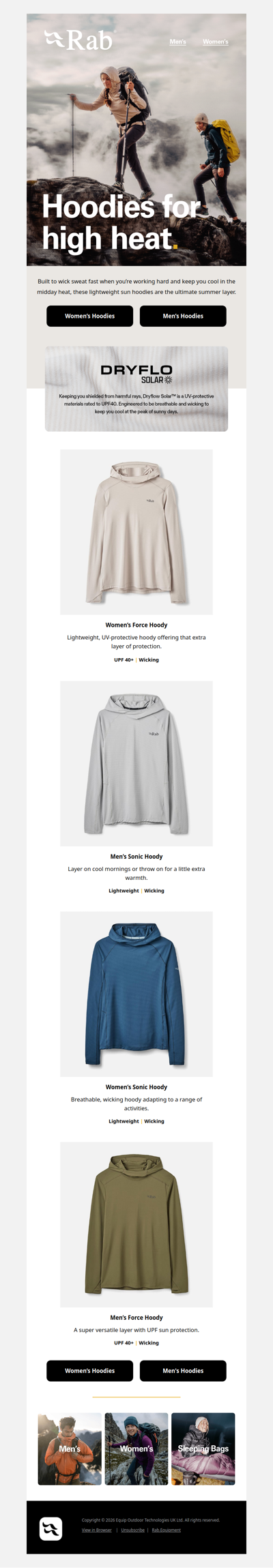 Your new go-to hoody for summer exploring.