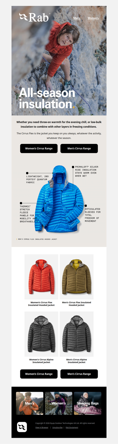 On-demand warmth for any season.
