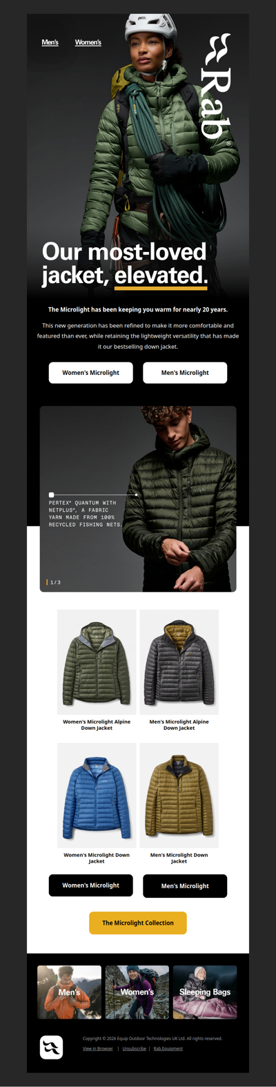 Our most-loved down jacket, honed over two decades.