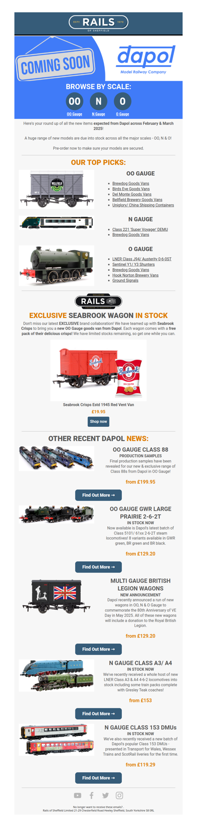 📆 Explore All New Dapol Items Due Across February & March 👀