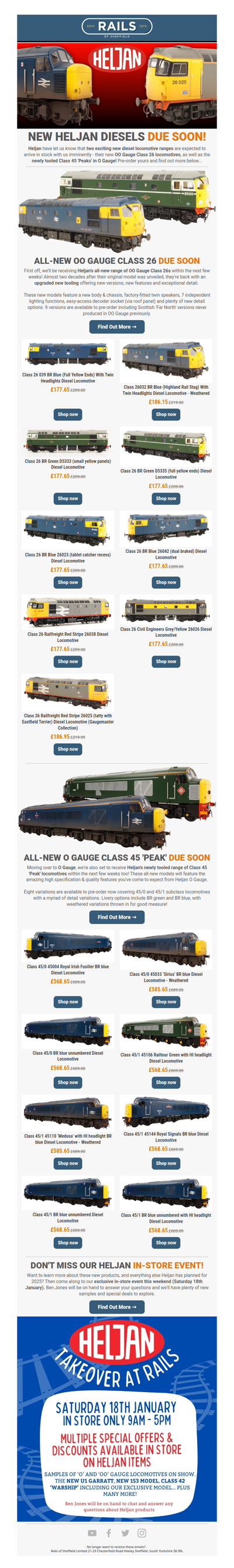 🚆 NEW Heljan OO & O Gauge Diesels EXPECTED SOON! 😮