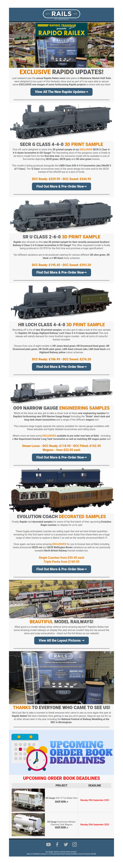 👀 FIRST LOOK at these New Rapido Models! 🚂