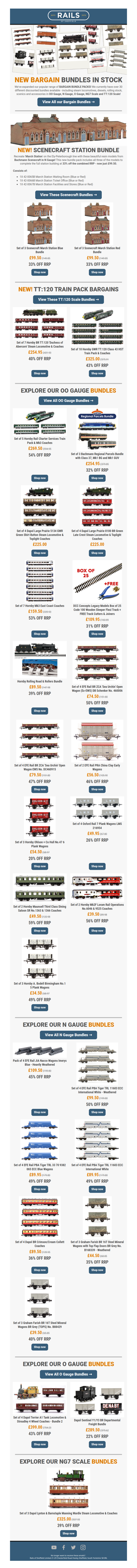 🚂🚃 NEW Bargain Bundle Packs Listed Now! 🤩