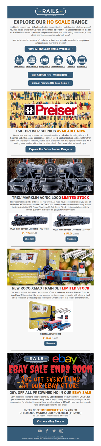 😮 Explore our Massive HO Scale Range! 🚂