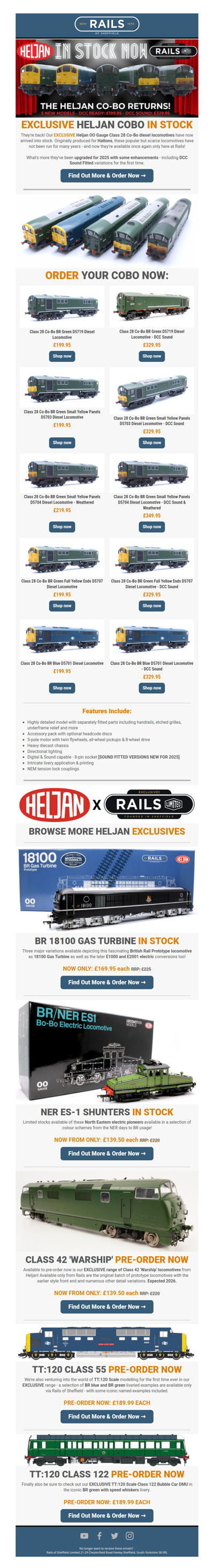 🚆 NEW & EXCLUSIVE Heljan OO Gauge In Stock! 😍