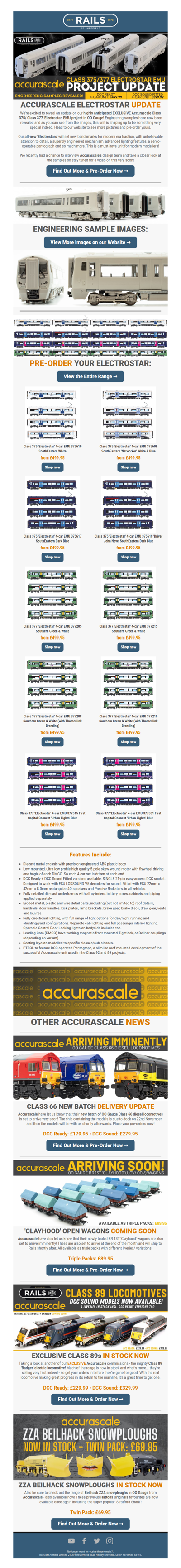 ⚡️ EXCLUSIVE Accurascale Electrostar Project Update! 🚞