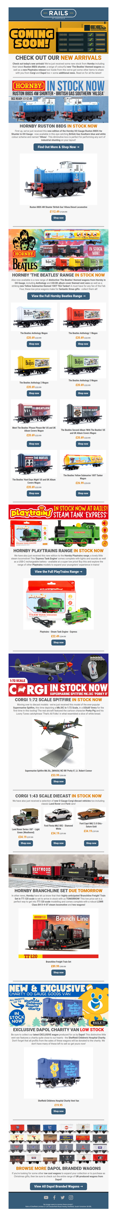 🎸 New Hornby Arrivals + More Top News! 🤩