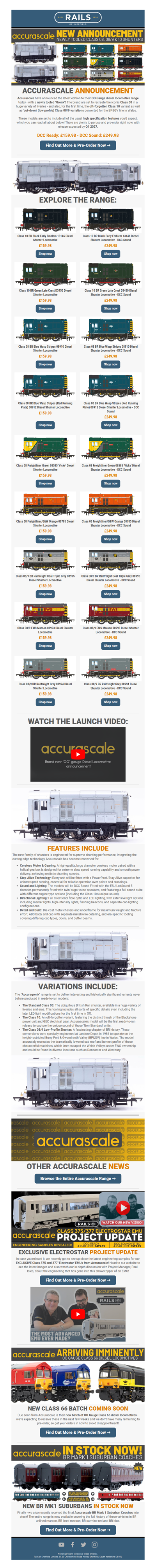 🚆 Accurascale Announce NEW TOOL Class 08! 😮