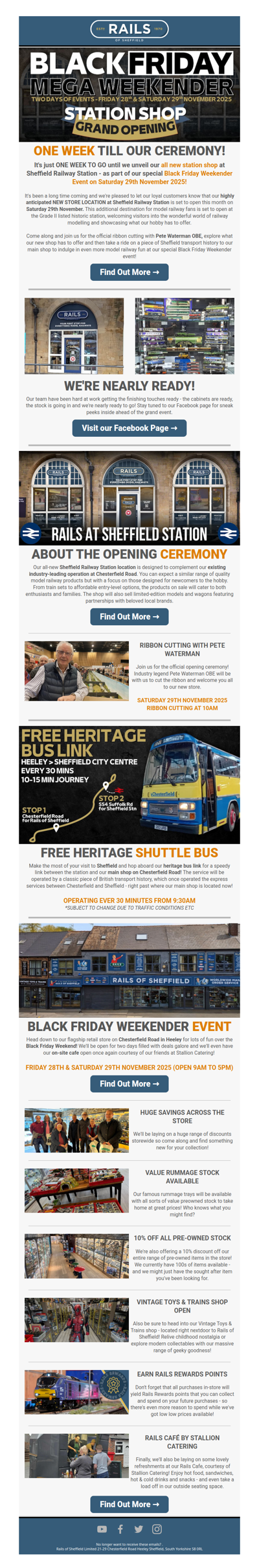 🗓️ ONE WEEK to our Grand Opening Ceremony! 😍