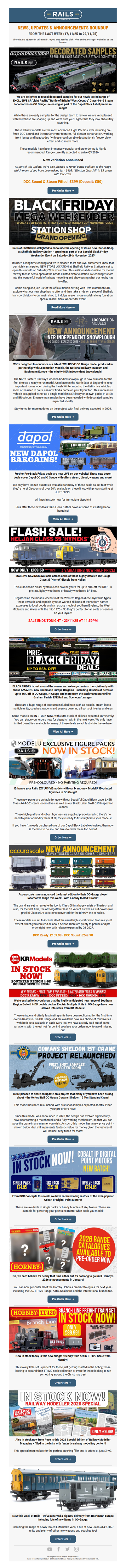 🚂 News, Updates and Announcements Roundup 📰